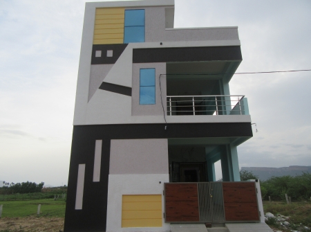 TUDA Approved East Face 24.5 Anks G + 1 House for Sale Near Gollavanigunta - Renigunta Road, Tirupati